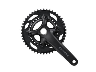 Shimano GRX FC-RX610 cranks, 2x12, 46/30T, without bearing