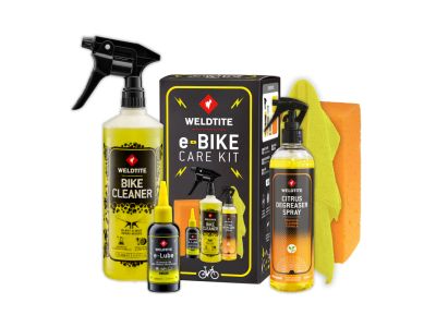 Kit de curățare și lubrifiere Weldtite E-Bike Care, 1 l