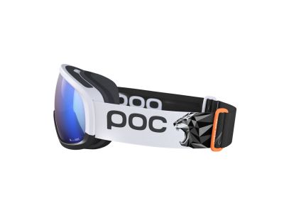 POC Fovea Mid Race MFaceo Odermatt Szerk. szemüveg, Hydrogen White/Urán Black/Partly Sunny Blue