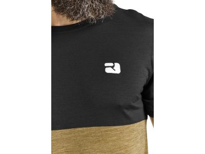 ORTOVOX 150 Cool Logo T-Shirt, schwarzer Rabe