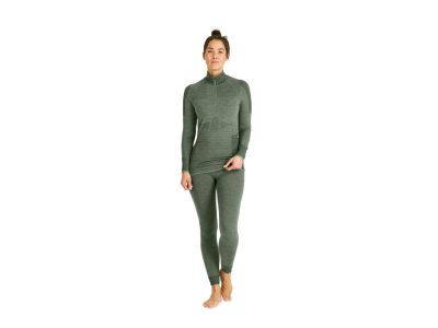 ORTOVOX 230 Competition Zip Neck Damen-T-Shirt, Arktisgrau