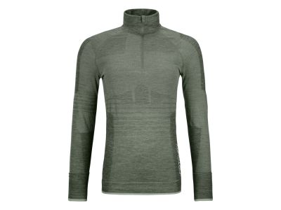 Damska koszulka ORTOVOX 230 Competition Zip Neck, arktyczna szarość