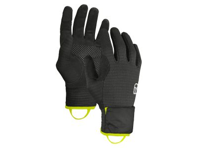ORTOVOX Fleece Grid Cover rukavice, černá raven