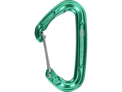 Climbing Technology Fly-weight (wire gate) carabiner, green
