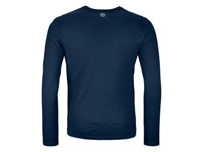 ORTOVOX 185 Merino Brand Outline shirt, Deep Ocean