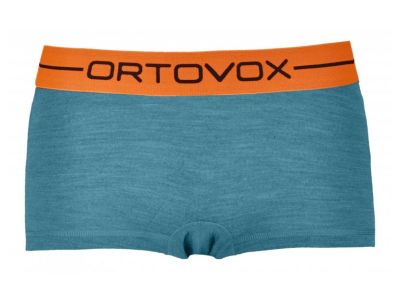 ORTOVOX 185 Rock'N'Wool Hot Pants női termo fehérnemű, aqua keverék