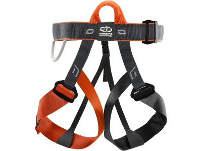 Climbing Technology Discovery harness, Black/Orange