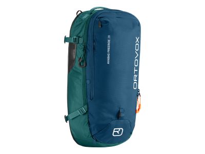 ORTOVOX Avasatchet Litric Freeride 28 Zip backpack, Petrol Blue