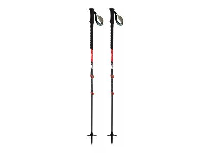 Tyczki TSL Tour Carbon 3 Cross Twist, czerwone