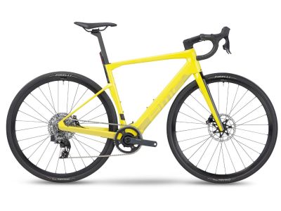 Bicicletă electrică BMC Roadmachine 01 AMP X TWO 28, lime yellow/black