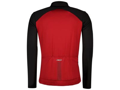Tricou Mavic Cosmic Thermo, termo negru/roșu pentru ciclism
