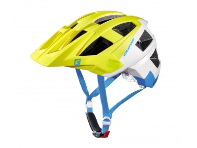 CRATONI Allset helmet, lime/white/blue matt
