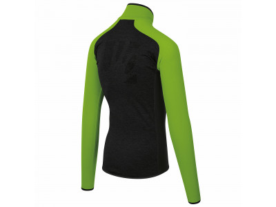 Karpos ODLE Fleece-Sweatshirt schwarz/grün