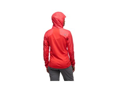 Black Diamond First Light Hybrid women's jacket, coral red