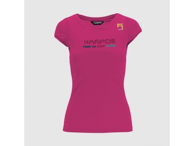 Karpos VAL FEDERIA women&amp;#39;s t-shirt pink