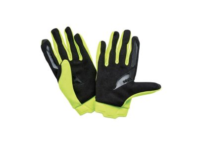 Rękawiczki 100% Ridecamp, fluo żółte