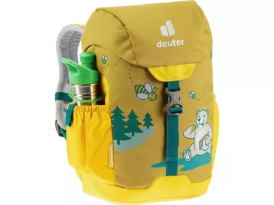 deuter Schmusebär children's backpack, 8 l, yellow