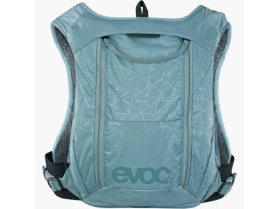 EVOC Hydro Pro hátizsák, 3 l + ivótasak 1.5 l, steel