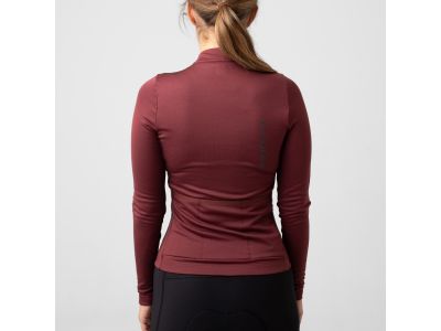 Tricou Isadore Signature Thermal dama, Red Mahony
