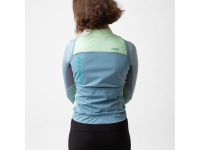 Isadore Alternative Insulated women&#39;s vest, seafoam green