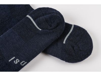 Isadore Merino Winter ponožky, námořnická modrá