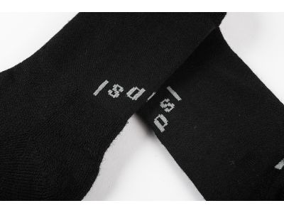 Isadore Merino Winter ponožky, černá