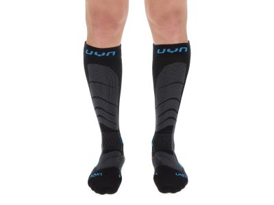 UYN SKI TOURING socks, black/azure