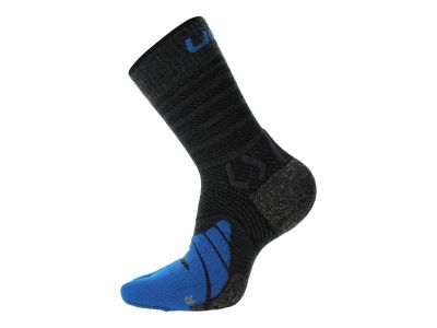 UYN TREKKING FIVE socks, Anthracite/Blue