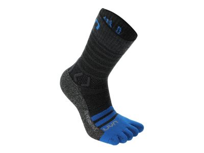UYN TREKKING FIVE socks, Anthracite/Blue
