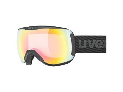uvex Downhill 2100 Brille, black matt/rainbow
