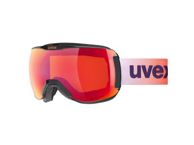 uvex Downhill 2100 Colorvision Brille, schwarz glänzend sl/scarlet/orange