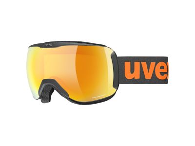uvex Downhill 2100 Colorvision Brille, schwarz matt/orange