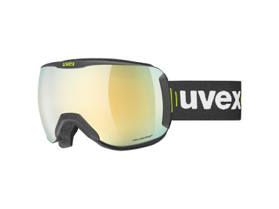 uvex Downhill 2100 CV Race Brille, schwarz matt/grün
