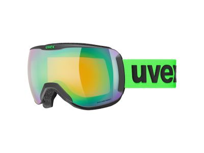 uvex Downhill 2100 Colorvision Brille, schwarz matt/grün