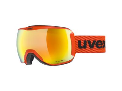 uvex Downhill 2100 Farbsichtbrille, fierce red/cv green