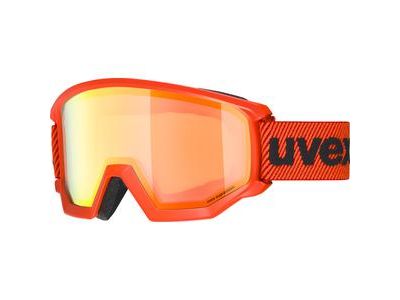 uvex athletic FM S2 glasses, red