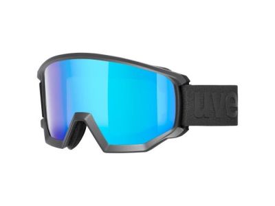 uvex Athletic CV Brille, schwarz matt/blau
