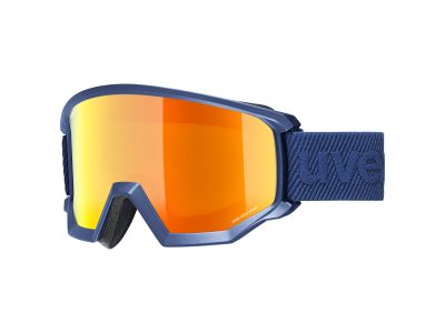 uvex Athletic Farbsichtbrille, marine matt/cv grün