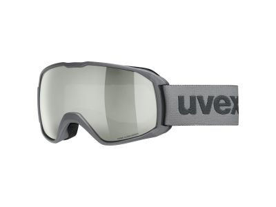 uvex Xcitd colorvision Brille, rhino matt sl/silber/grün