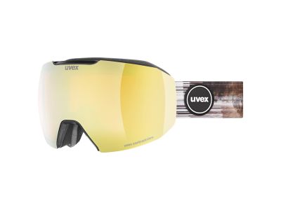 uvex Epic Attract glasses, black dl/fm gold/orange