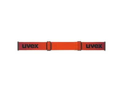 uvex Evidnt attract okuliare, black dl/fm red-orange