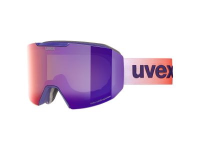uvex Evidnt attract okuliare, purple dl/fm ruby-green