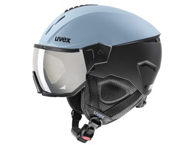 uvex Instinct visor přilba, glacier/black mat