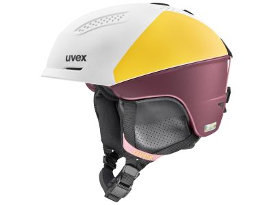uvex Ultra pro we women&amp;#39;s helmet, yellow/bramble