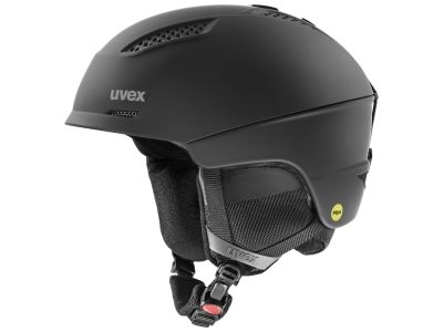 uvex Ultra MIPS Helm, komplett schwarz matt