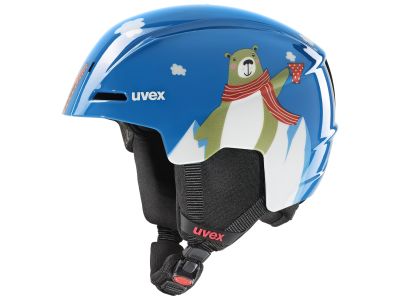 uvex viti children&amp;#39;s helmet, blue bear
