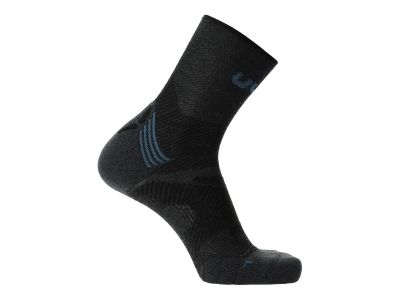 UYN RUN WINTER ponožky, Anthracite/Blue