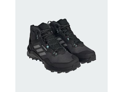 Pantofi de dama adidas TERREX AX4 MID GTX, negru core/gri trei/ton menta