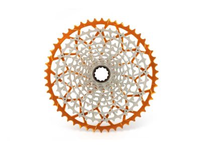 Garbaruk cassette, 11-speed, 10-50T, for SRAM XD walfreehub, orange