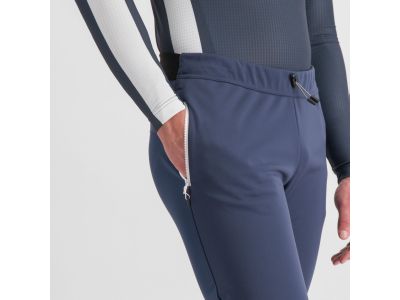 Sportowe spodnie ANIMA APEX w kolorze błękitu galaktycznego/czerwonego
